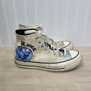 Converse Chuck Taylor All‎ Star 70 Hi Sunny Floral "Be Nice" Hi Top Sneakers 8.5